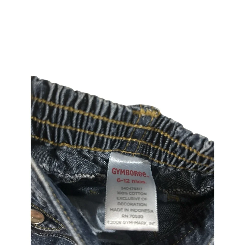 Vintage Gymboree 2008 Embroidered Gummy Bear Jeans‎ Size 6-12mo. Euc